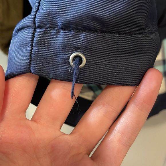 Kidrobot Navy Blue & Plaid Windbreaker (184) Sz LG - Picture 7 of 14